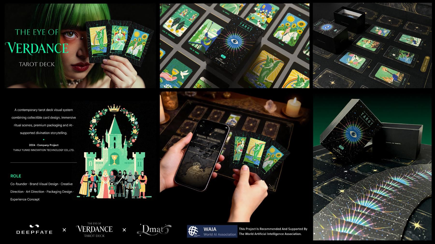 The Eye of Verdance card and packaging system