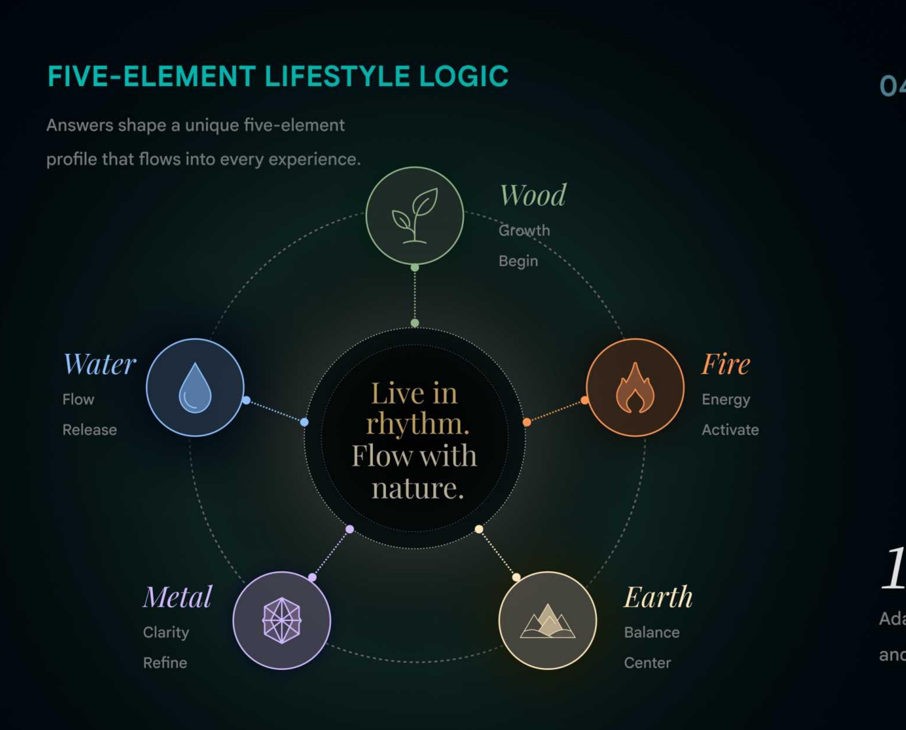 Five-element lifestyle logic