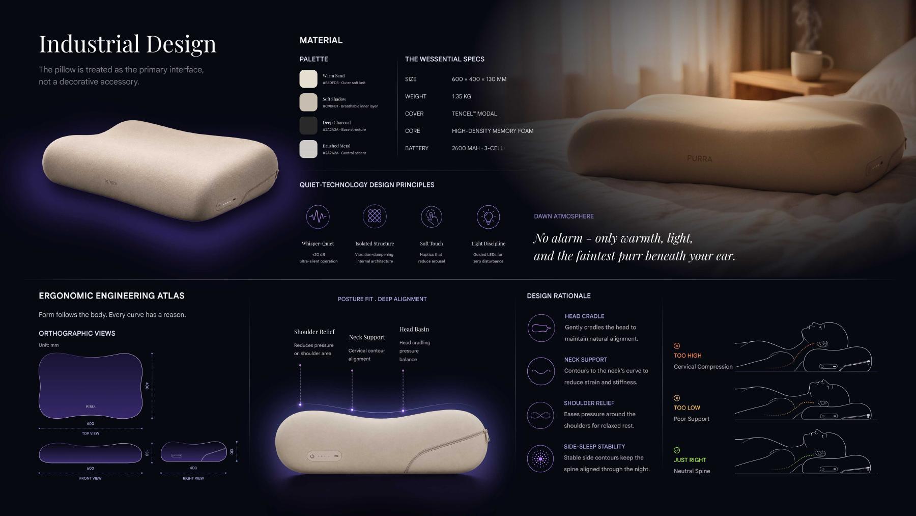 Purra industrial design and ergonomics