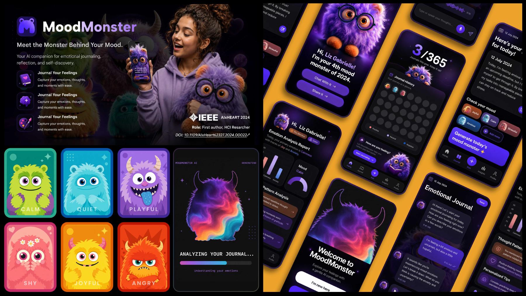 MoodMonster research and interface system