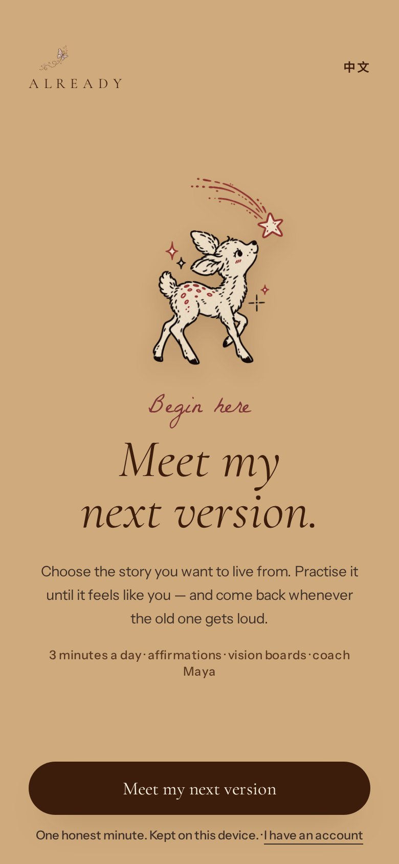 Meet my next version